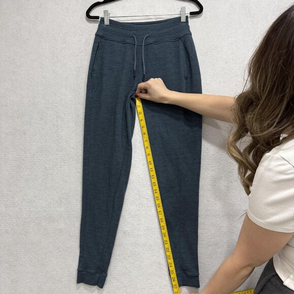 prAna Jogger Pants Womens XS Blue Recycled Polyester Zip Pockets Soft 1963871 - Picture 5 of 11